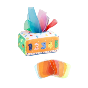 Boite à mouchoir bébé montessorie chiffres