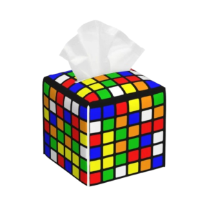 Boite à mouchoir rubiks cube 6x6