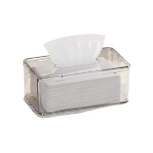 Boite à mouchoir transparente